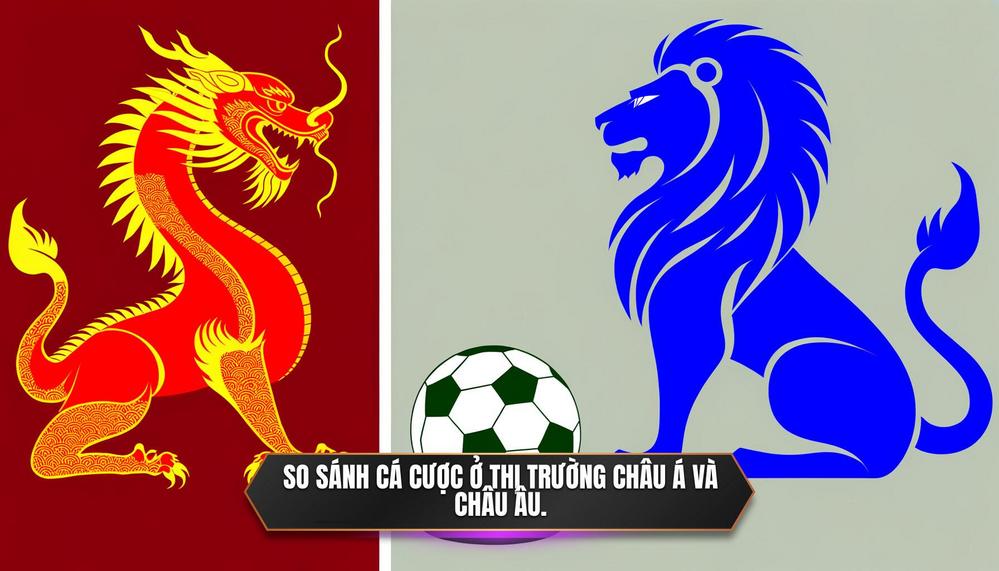 So sánh cá cược ở thị trường châu Á và châu Âu